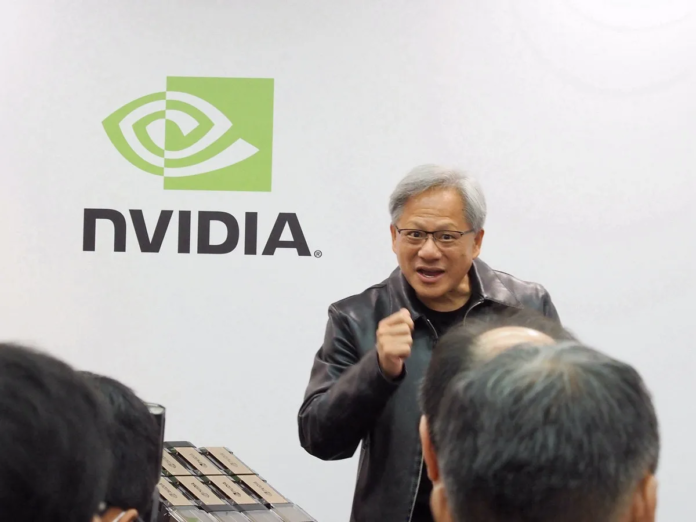 Jensen Huang, CEO of Nvidia, speaks about the company's stock prospects for 2024. Malaysian investors are optimistic about continued growth, despite concerns about a potential bubble in the tech sector.